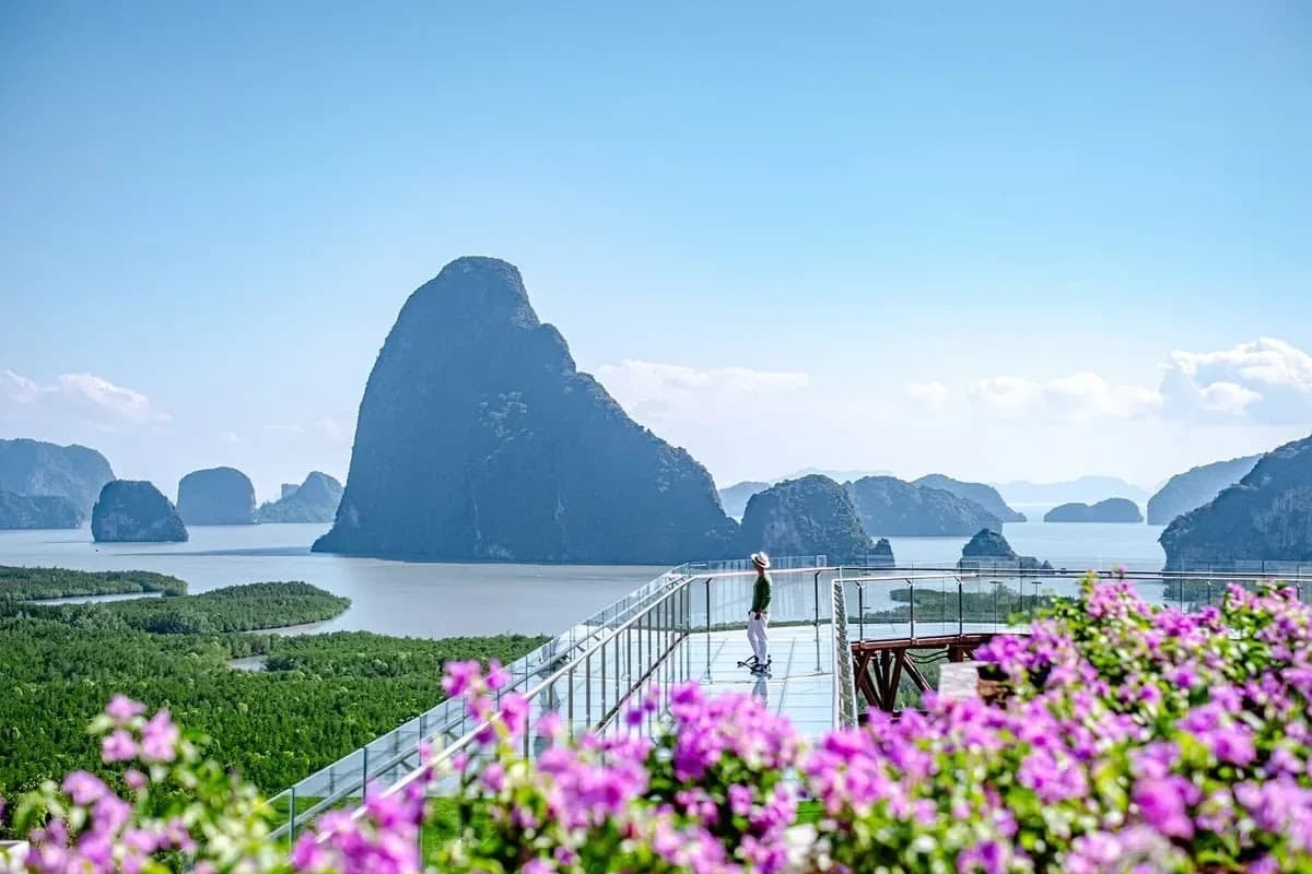 พังงา + หาดเครื่องบิน + สกายวอล์ค